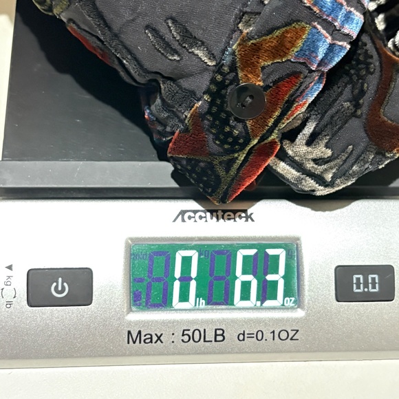 Chico's Velvet Burnout Button Down Whimsigoth Fairy Shirt Sz 0 = M Long Sleeve - Picture 13 of 13